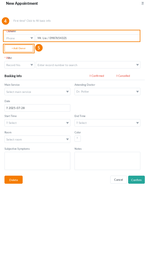 booking overview screenshot 3 of 7